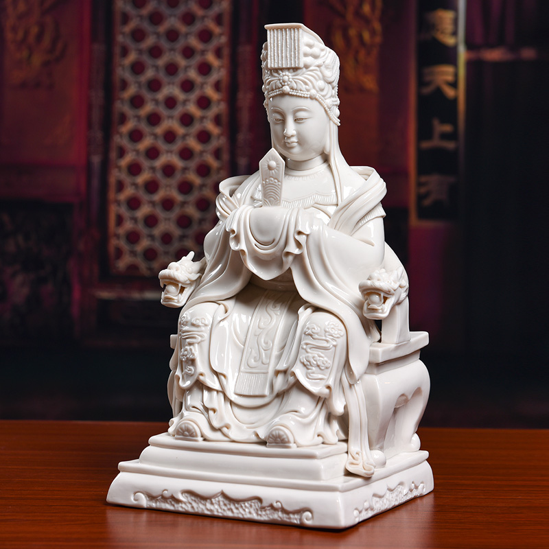 Yutang dai dehua ceramic Buddha home furnishing articles to bodhisattva statute of mazu empress ma zu/D18-45