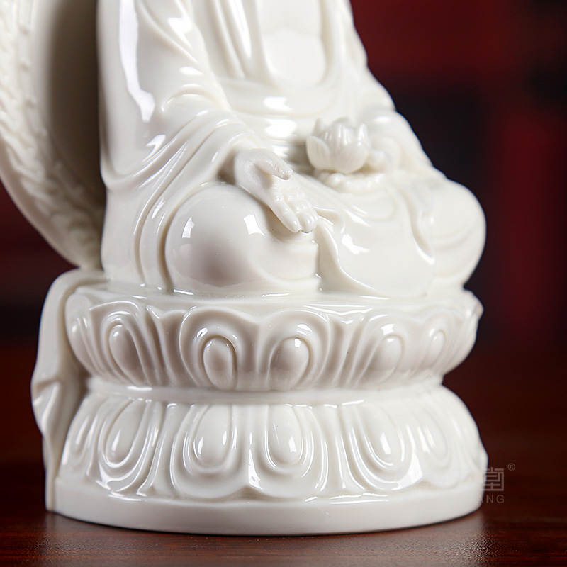 Yutang dai ceramic 7 inches with screen gems Buddha amitabha medicine the guru Buddha sakyamuni Buddha enshrined at home