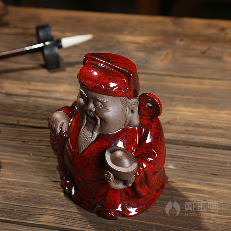 Yutang dai wealth Buddha ceramics handicraft furnishing articles, household to household store opening gifts