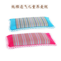 Pure Cotton Old Coarse Cloth Buckwheat Leather Baby Pillow Child Pillows Full Cotton Breathable Sweat Toddler Pillows