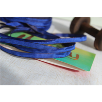 Bao Blue Brown Side Cloth Art Ribbon ribbon junk journal handmade mini-clothes decoration accessories DIY