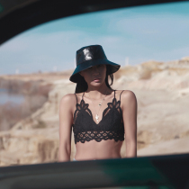 HUIHUI girl HUIHUI French bralette small chest underwear women ultra-thin lace sexy beauty back bra