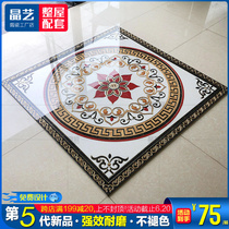 European-style entrance to the home mosaic tile 800x800 microspar gilded aisle living room dining tiled