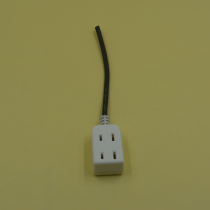 220V wire six - hole power socket Pure copper extended wire bin - foot plug monitoring waterproof box engineering dedicated