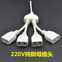 New Monitor 2 - foot Power Converter Connector Country Standard 2 - hole socket Convert Head