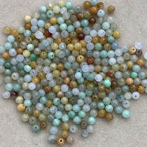 Dexterous jewelry 0293 natural emerald jade A cargo round pearl loose bead matching beads 3 5mm or RMB70 RMB70 100 grains