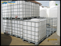 Container barrel IBC barrel factory direct GB ton barrel with iron frame 1000 liters chemical barrel 1 ton chemical transport barrel