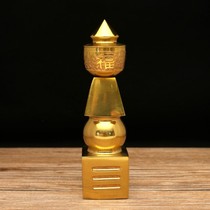 Buddhas Pagoda Pagoda Treasure Bodhi Pagoda Pure Copper Fu Lu Shou Pagoda with scriptures Feng Shui Pagoda