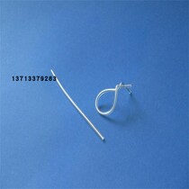 Environmentally friendly transparent round 0 45 * 1MM wire wire crafts cable tie