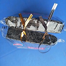 Gold Tie Ribbon 10cm Silver Food Tie Silk Tapes 1000 Bags Bread Tape