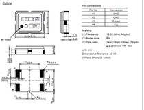 14 7456MHZ DSB321 TCXO KDS original temperature tonic crystal oscillator