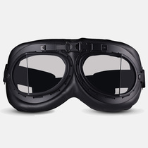 brammo Harley Motorcycle Goggles Windproof dustproof Vintage Knight Motorcycle Helmet Goggles Leather HD