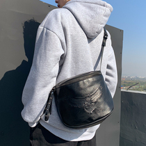 Personality Wave Male Cortex Single Shoulder Bag Han Edition New Youth Small Bag Street Youth Single Shoulder Inclined Cross Pack iPad Package