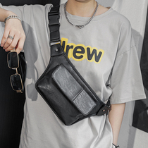 2022 FASHION MENS BAG NEW PACKET STREET TREND SMALL CHEST BAG CASUAL SPORTS SATCHEL SMALL POCKET CELL PHONE BAG