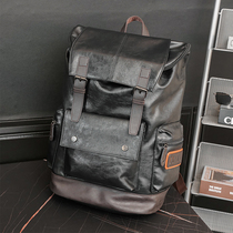 2021 New Korean version of mens casual bag shoulder bag Shoulder Bag Mens backpack mens computer bag travel backpack