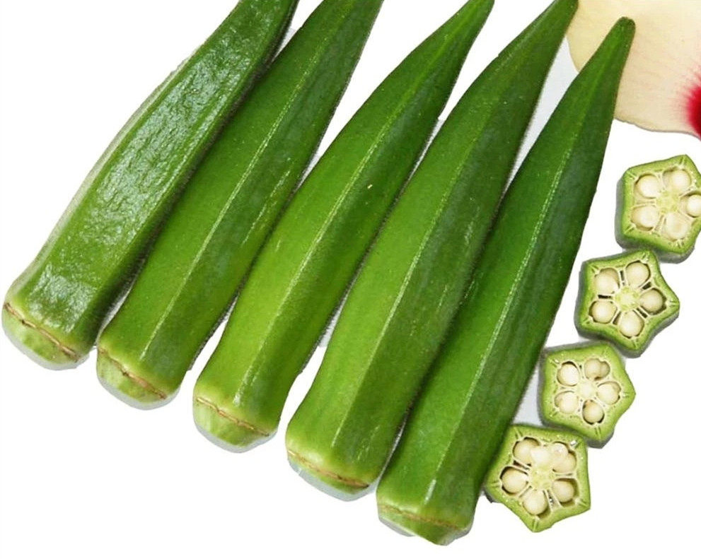 黄秋葵 羊角豆 速冻 保鲜滋补果蔬干 5斤装