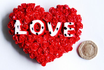 European style wedding big love resin creative refrigerator stickers wedding tiles recommended 2 are in stock