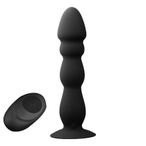 Going out of the anal plug wireless remote control female multiple stimulation comrades G point back court stimulation vibration rod small receiving chrysanthemum stick