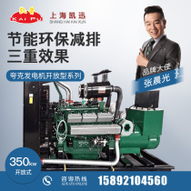 350kw Shanghai Kaipu KP425 diesel generator set automatic hotel shopping mall hospital spare building Quark