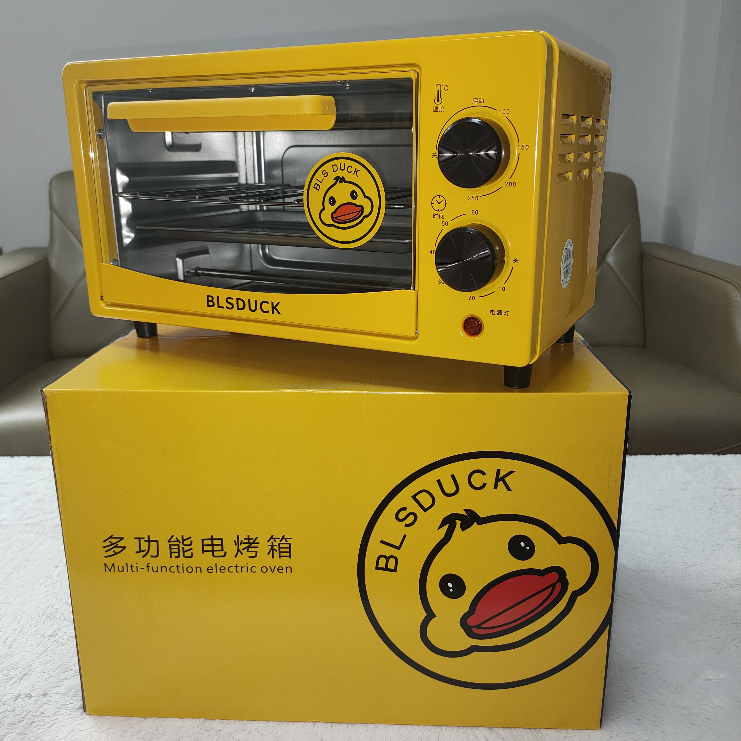 Mini Small Yellow Duck Electric Oven Steam Grill All-in-one Home Commercial Air Burn Large Capacity Small Oven Small Cake-Taobao