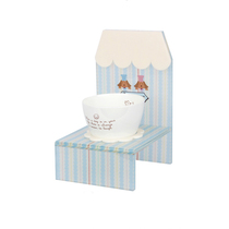 OOPS original cute fruit tableware fashion pet dog bowl anti-cervical spondylosis environmental protection material easy to clean