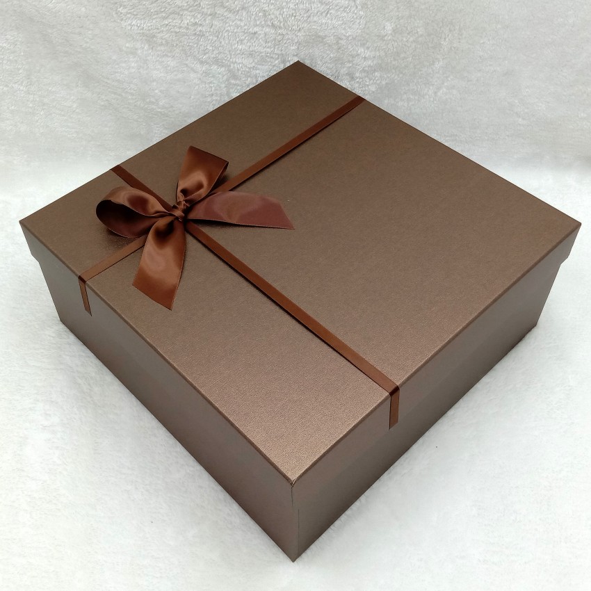 白色超大定制盒正方形油画礼物盒毕业生日包装盒子相框相册礼品盒