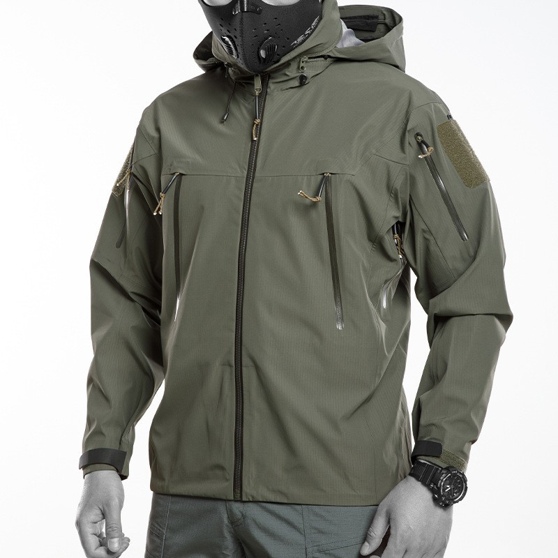 日本軍　外套 AGILITY Stand Collar Nylon Zip Jacket 立領尼龍登山外套[MJ55]