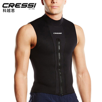 Italy CRESSI CORE VEST diving suit warm VEST diving VEST 3MM
