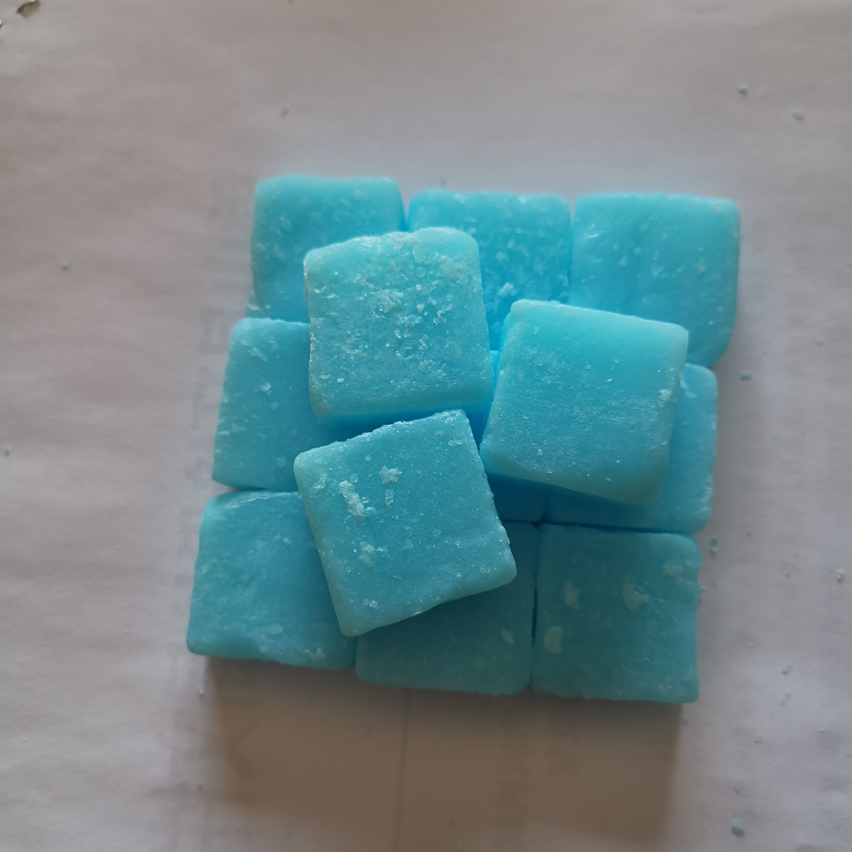 固体蜡块蓝色固体蜡引燃块12块烧烤碳引火块