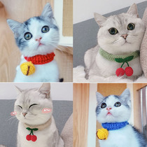 New Cat Neckline Handknitted Scarf NECK TEDDY PET DECORATIONS YOUNG CAT CUTE SCARVES UNIVERSAL SMALL DOGS