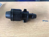 16 Drip irrigation pipe with bypass snap button lock female bypass main pipe connection drip irrigation pipe with joint quantity