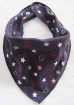 Summer thin heat to sell foreign trade original single double layer pure cotton baby triangular towel baby spat towel surrounding mouth