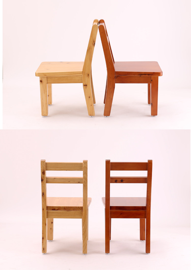 小靠椅小板凳实木家用小椅子小凳子儿童椅靠背椅简约防水成人