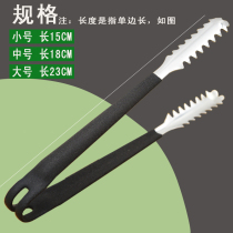 Bar KTV ice clip Stainless steel ice clip small food clip 15CM fruit clip ice clip Ice cube lemon clip