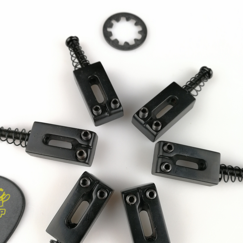 韩产 电吉他桥码压弦码琴码弦桥单摇小双摇琴桥 芬达 st 10.5mm