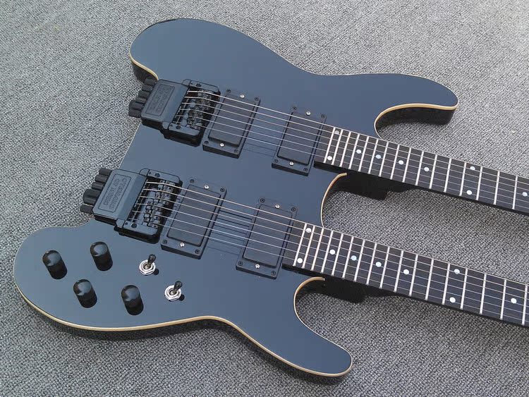 beyond黄贯中款 steinberger 斯坦伯格款式 双头无头24品电吉他