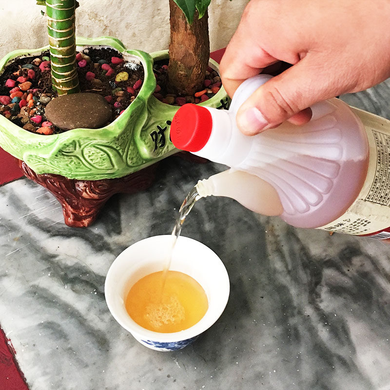 陕西特产富平柿子醋美容保健醋800ml凉拌香陈醋柿原汁醋包邮