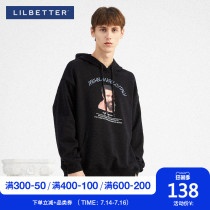 Lilbetter Michelangelo joint sweater male tide hooded winter clothes 2021 new jacket mens top