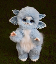 (Sold) fantasy biopsies Russian artist hands over body disposable dolls handmade puppets