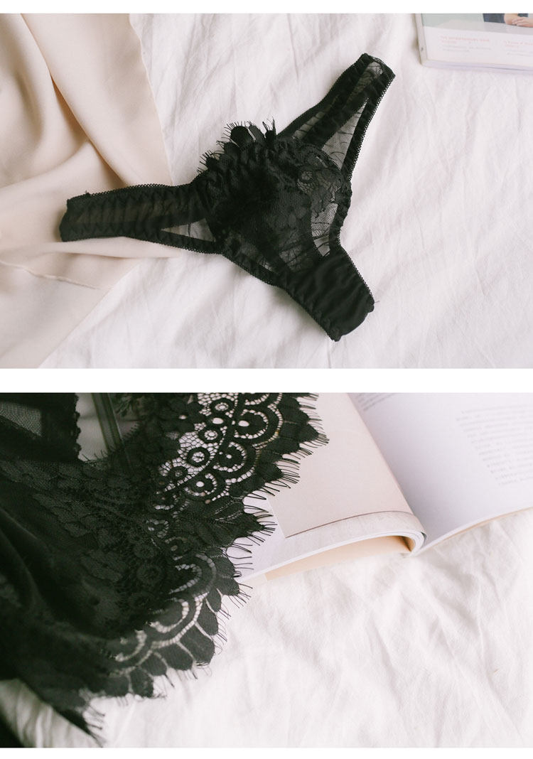管阿姨十点半b-032潘多拉黑睫毛蕾丝边网纱睡衣套装性感睡裙