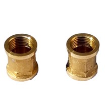 Hot-selling construction machinery special thickened inner tooth joint explosion brass plumbing pipe fittings Copper pipe ancient inner wire direct