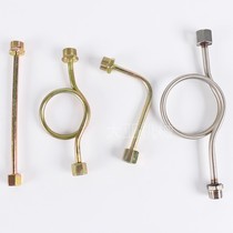 Hot sale Construction machinery Home decoration pressure gauge joint explosion buffer tube Iron coil galvanized sheet elbow Condenser tube