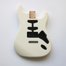 New products Strat North America Alder Harmonica Body Electric Guitar DIY violin body with double pick-up slot semi-finished ancient white