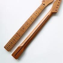 Retro-integrated Canada grilled maple wood guitar handle tail cross screw adjusting neck 21 pint to bake maple neck