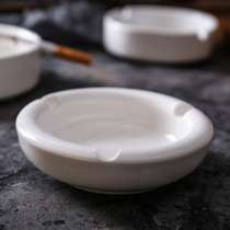 Premium Bone Porcelain Creative Gift Advertising Custom LOGO Wedding Banquet Fashion Ceramic Ashtrays Table Home Supplies