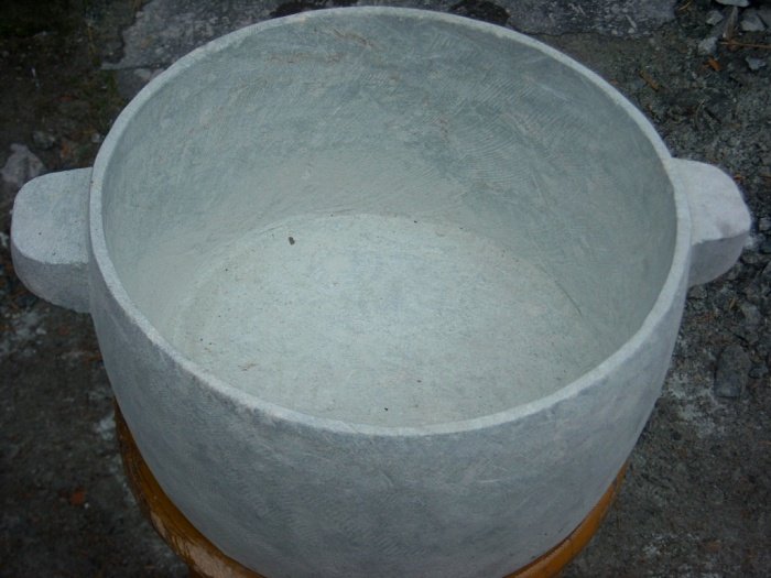 【墨脱石锅专卖店】林芝石锅中锅(纯手工打制)