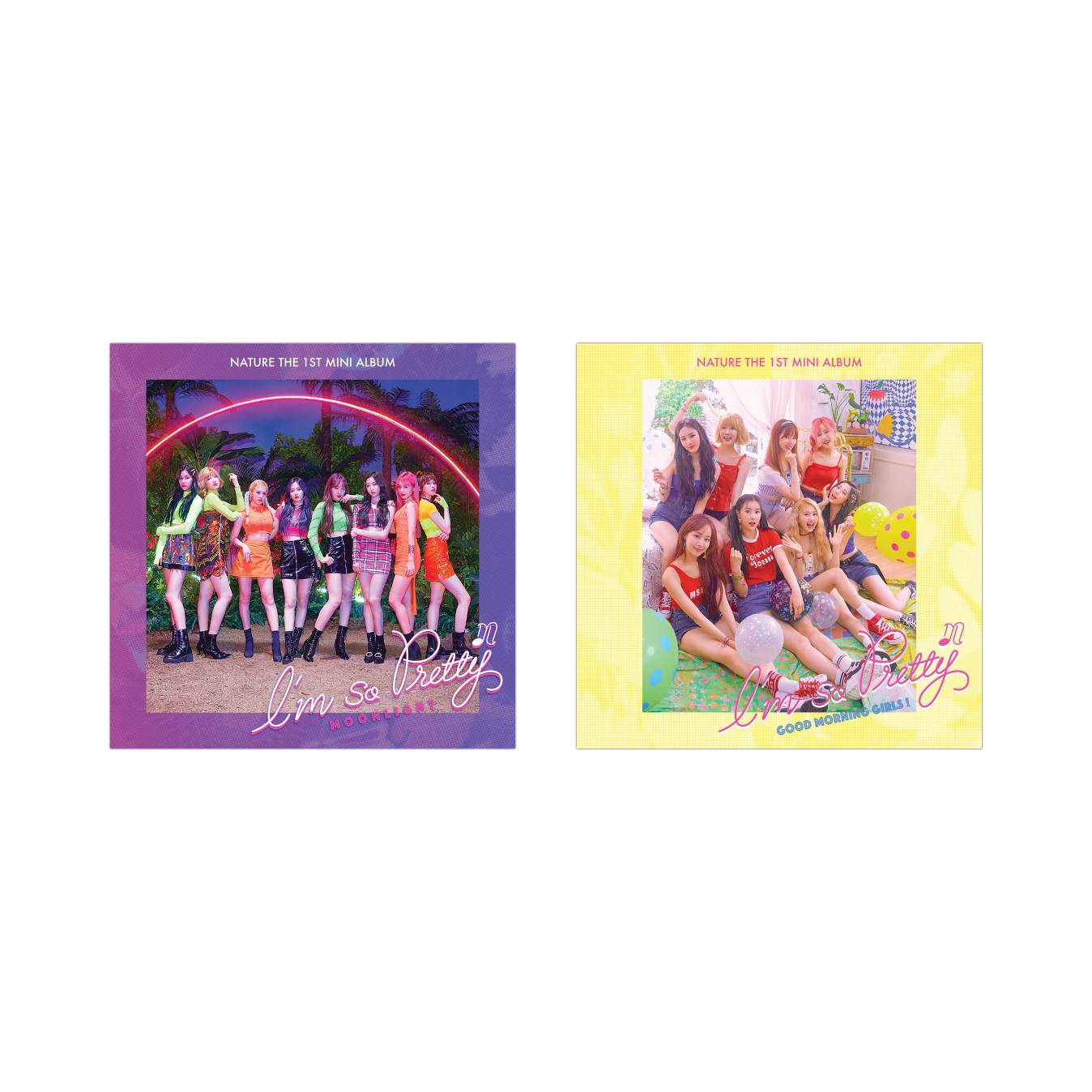 nature女团[超话]# nature 第一张迷你专辑.