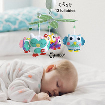 Foreign trade Original single crib head cloth rocking bell 0-6 months Baby hot air balloon bed Suzuki bed hanging soothing toy suit