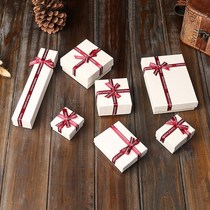 Upscale Art and Art First Accessories Box Ring Earrings Earrings Necklace Bracelet Bracelet Gift Box Small Cardboard Box