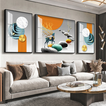 Stone Lai running living room decoration painting modern simple meaning good wall painting light luxury atmospheric Crystal porcelain diamond hanging painting